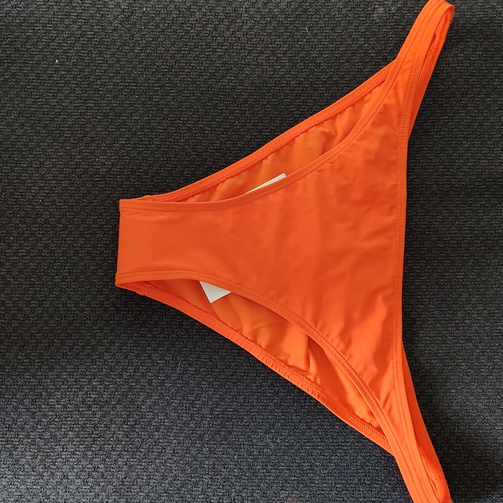 Tory Burch Vibrant Orange Bikini Bottom